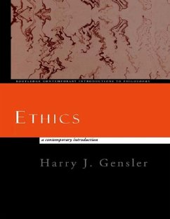 Ethics (eBook, PDF) - Gensler, Harry J.
