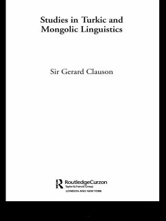 Studies in Turkic and Mongolic Linguistics (eBook, PDF) - Clauson, Gerard