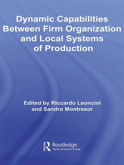 Cover Dynamic Capabilities Between Firm Organisation and Local Systems of Production (eBook, ePUB)
