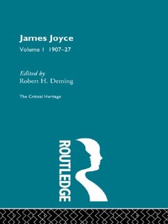 James Joyce. Volume I: 1907-27 (eBook, PDF) Cover James Joyce. Volume I: 1907-27 (eBook, PDF)