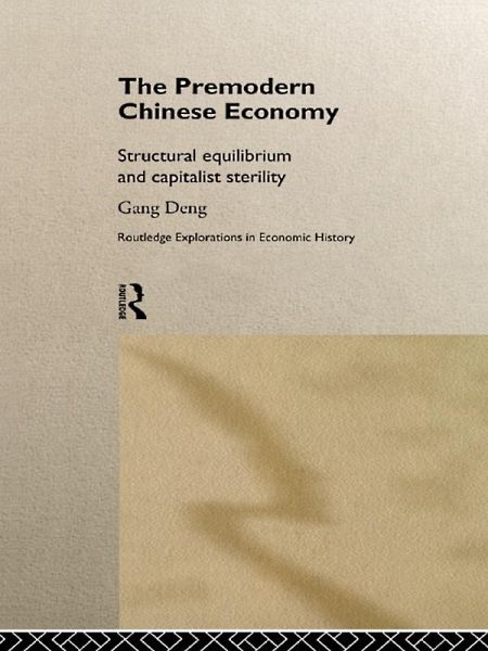 The Premodern Chinese Economy (eBook, ePUB)