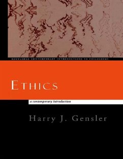 Ethics (eBook, ePUB) - Gensler, Harry J.