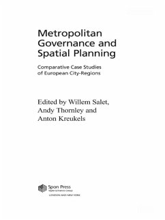 Cover Metropolitan Governance and Spatial Planning (eBook, ePUB)