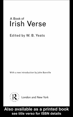 A Book of Irish Verse (eBook, ePUB) - Yeats, W. B.