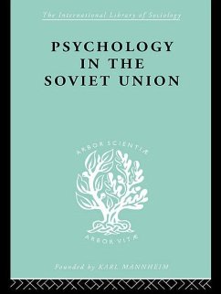 Cover Psychology in the Soviet Union Ils 272 (eBook, ePUB)