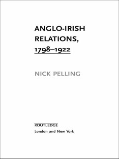 Anglo-Irish Relations (eBook, ePUB) - Pelling, Nick
