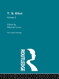T.S. Eliot Volume 2 (eBook, ePUB)