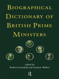Cover Biographical Dictionary of British Prime Ministers (eBook, ePUB)