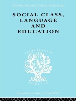 Social Class Language and Education (eBook, PDF) - Lawton, Denis