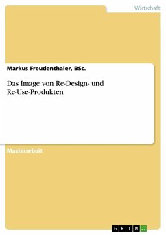 Das Image von Re-Design- und Re-Use-Produkten - Freudenthaler, BSc., Markus