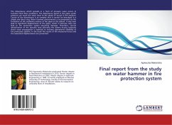 Final report from the study on water hammer in fire protection system