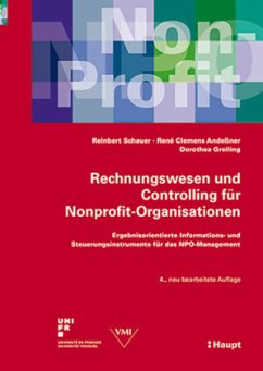 Rechnungswesen und Controlling für Nonprofit-Organisationen - Schauer, Reinbert;Andeßner, René Cl.;Greiling, Dorothea