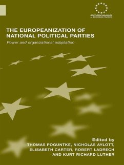 Cover The Europeanization of National Political Parties (eBook, ePUB)
