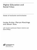 Higher Education and Social Class (eBook, ePUB)