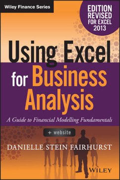 Using Excel for Business Analysis (eBook, ePUB) - Fairhurst, Danielle Stein