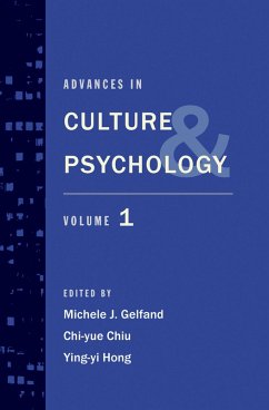 Cover Advances in Culture and Psychology (eBook, ePUB)