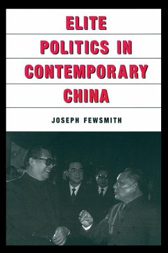 Cover Elite Politics in Contemporary China (eBook, PDF)