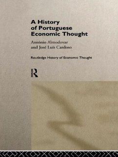 A History of Portuguese Economic Thought (eBook, ePUB) - Almodovar, Antonio; Cardoso, Jose Luis