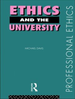 Cover Ethics and the University (eBook, PDF)