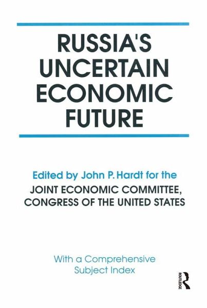 Russia's Uncertain Economic Future (eBook, ePUB) Russia's Uncertain Economic Future (eBook, ePUB)