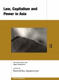 Law, Capitalism and Power in Asia (eBook, PDF)