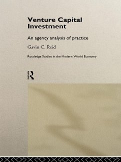 Venture Capital Investment (eBook, ePUB) - Reid, Gavin