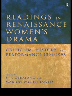 Readings in Renaissance Women's Drama (eBook, PDF)