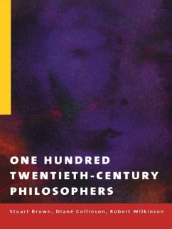 Cover One Hundred Twentieth-Century Philosophers (eBook, ePUB)