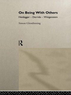 On Being With Others (eBook, PDF) - Glendinning, Simon