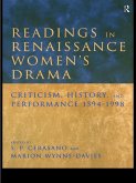 Readings in Renaissance Women's Drama (eBook, ePUB)