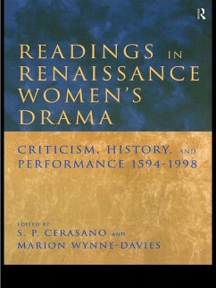Cover Readings in Renaissance Women's Drama (eBook, ePUB)