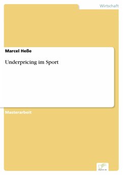 Cover Underpricing im Sport (eBook, PDF)