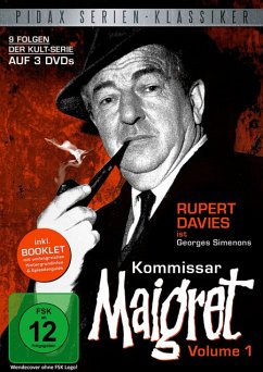 Kommissar Maigret, Vol. 1 / Spannende 9 Folgen der legendären Kult-Serie mit Rupert Davies nach dem Romanen von Georges Simenon