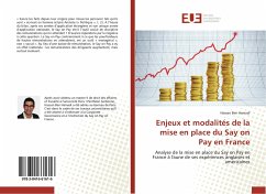 Enjeux et modalités de la mise en place du Say on Pay en France - Ben Hamadi, Hassan
