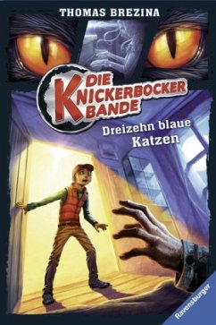 Cover Dreizehn blaue Katzen / Die Knickerbocker-Bande Bd.7