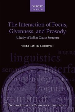 The Interaction of Focus and Givenness in Italian Clause Structure - Samek-Lodovici, Vieri