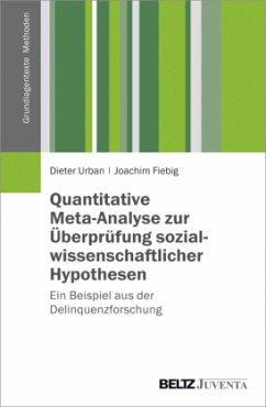 Quantitative Meta-Analyse zur Überprüfung sozialwissenschaftlicher Hypothesen - Urban, Dieter;Fiebig, Joachim