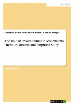 The Role of Private Brands in Assortments. Literature Review and Empirical Study - Laake, Christina;Fenger, Hannah;Höler, Lisa Marie
