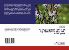 Antihyperlipidemic effect of Asphodelus fistulosus linn. whole plant