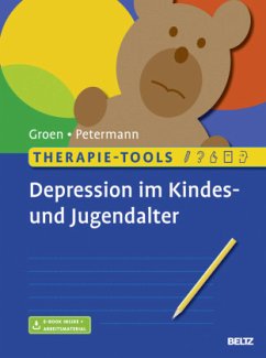 Cover Therapie-Tools Depression im Kindes- und Jugendalter, m. 1 Buch, m. 1 E-Book