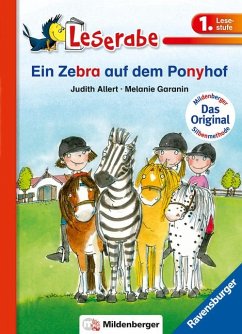 Ein Zebra auf dem Ponyhof - Leserabe 1. Klasse - Erstlesebuch für Kinder ab 6 Jahren - Allert, Judith