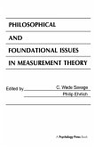 Philosophical and Foundational Issues in Measurement Theory (eBook, ePUB)