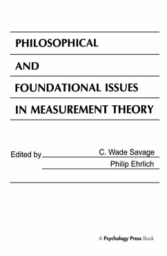Cover Philosophical and Foundational Issues in Measurement Theory (eBook, ePUB)