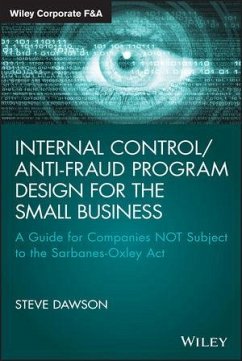 Internal Control/Anti-Fraud Program Design for the Small Business (eBook, PDF) - Dawson, Steve