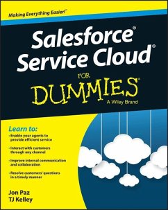 Salesforce Service Cloud For Dummies (eBook, PDF) - Paz, Jon; Kelley, T. J.