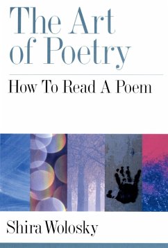 The Art of Poetry (eBook, ePUB) - Wolosky, Shira