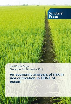 An economic analysis of risk in rice cultivation in UBVZ of Assam - Gogoi, Jyoti Kumar