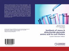 Synthesis of mono & disaccharide glycoside amino acid to cure cholera