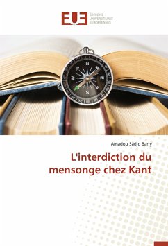L'interdiction du mensonge chez Kant - Barry, Amadou Sadjo
