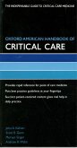 Oxford American Handbook of Critical Care (eBook, ePUB)